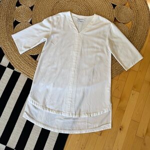 White Tunic Blouse from Emma Knudsen